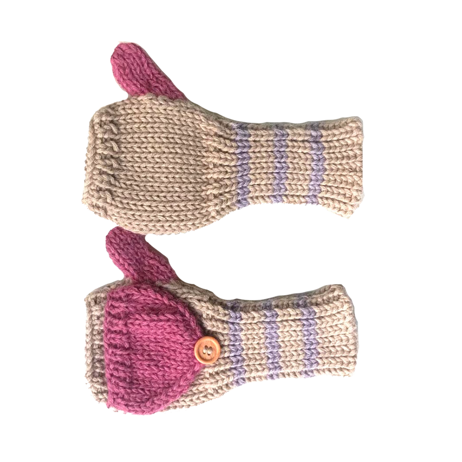 Cabbages & Kings: Fingerless Glove - Pink