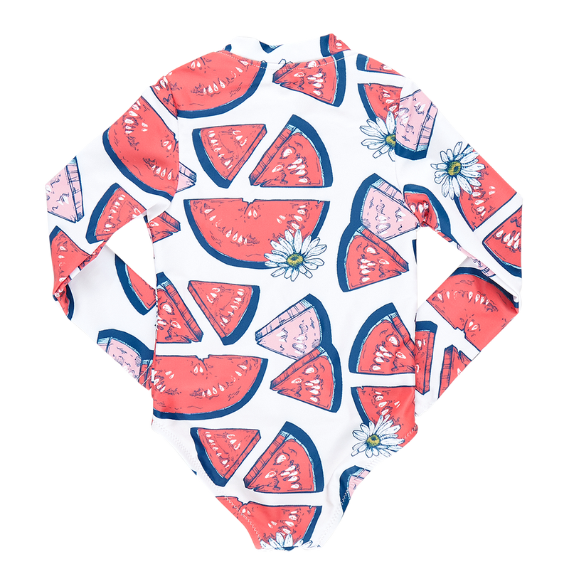 Girls Arden Suit - Watermelon Puzzle