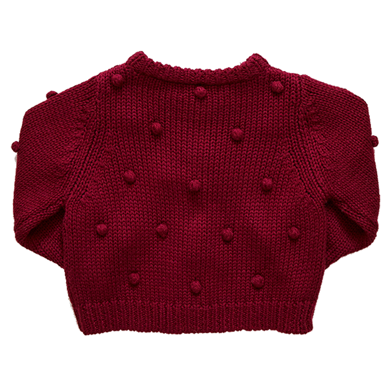 Girls Maude Sweater - Rust