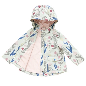 Girls Rafa Raincoat - Paper Floral