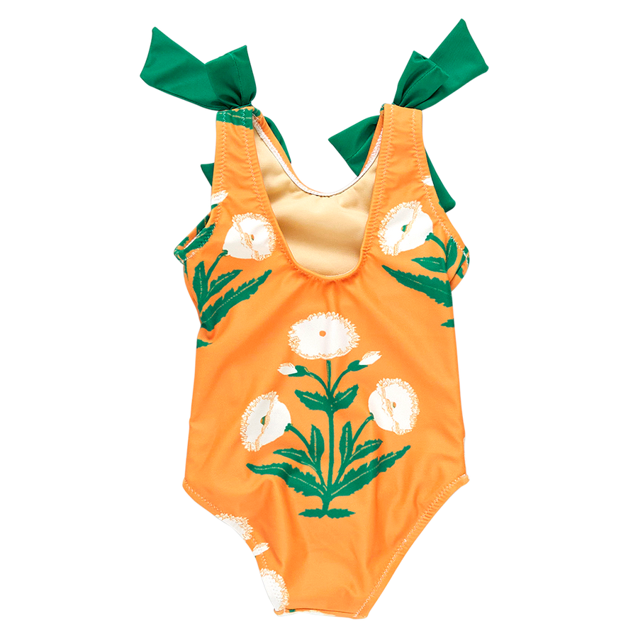 Girls Shelly Suit - Orange Dandelion