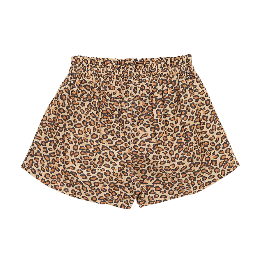 Girls Theodore Short - Mini Leopard