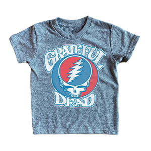 Grateful Dead Short Sleeve Tee - Tri Grey