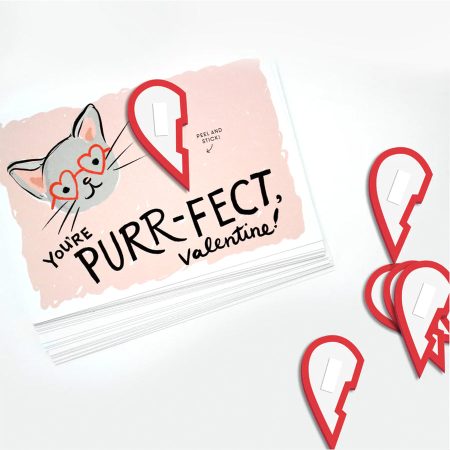 Inklings Paperie - Kitten Pop-Up Valentines - Set of 18