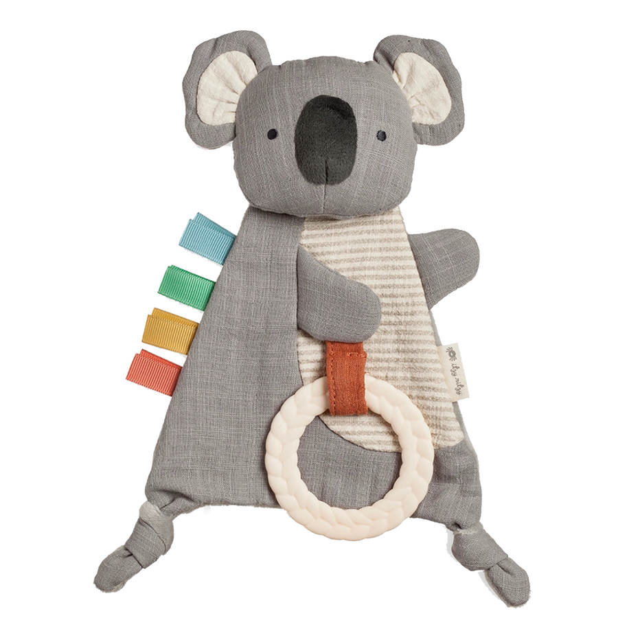 Bitzy Crinkle Koala Sensory Toy & Teether