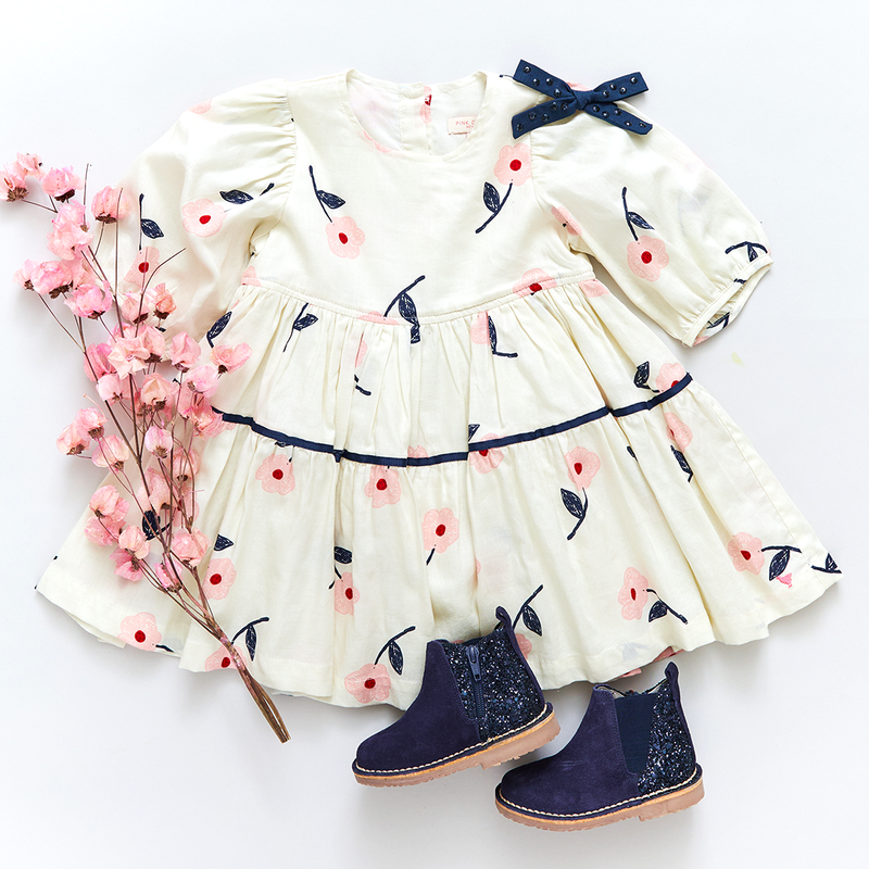 Girls Maribelle Dress - Blossom Flower