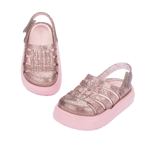 Sunday Jelly Sandal - Pink/Glitter