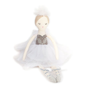 Pink Chicken Nina Prima Ballerina Doll - Gray 