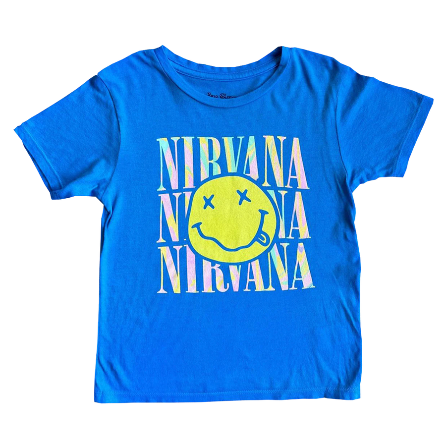 Nirvana Short Sleeve Tee - Bluebird