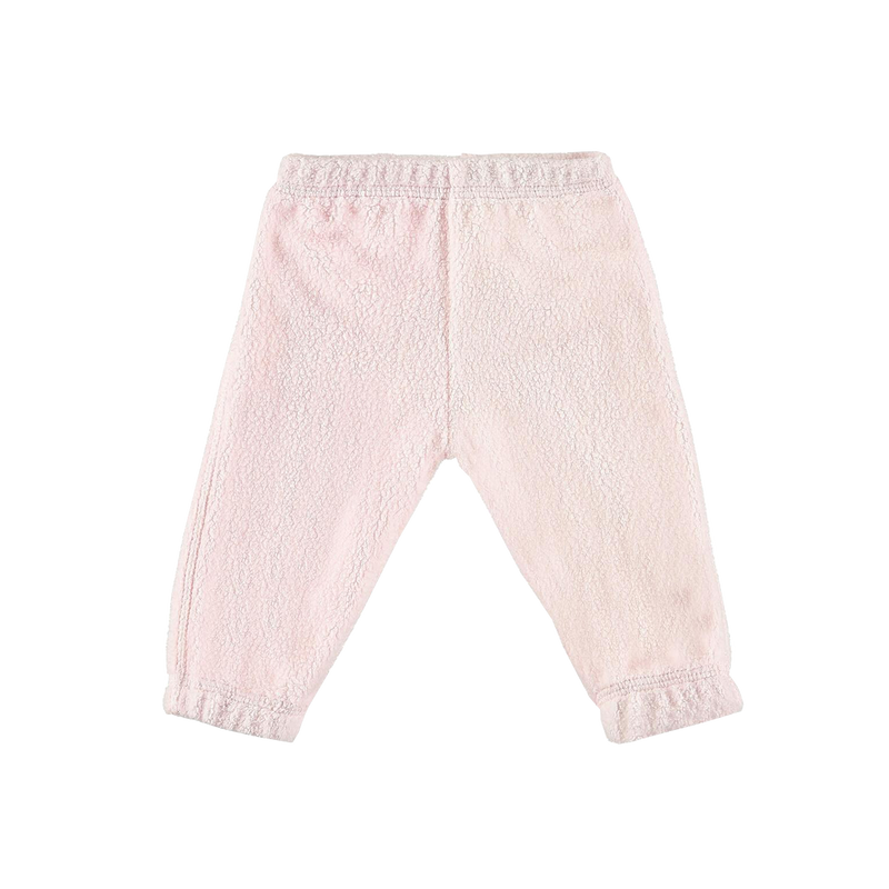 Sherpa Raglan Loungewear Set - Light Pink