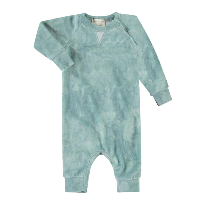 Velour Coverall - Marble Sage