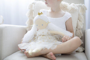Pink Chicken Penelope Princess Gold Star Tulle Doll 
