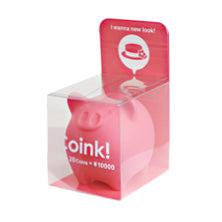 Pink Chicken Coink! Mini Piggy Bank - Pink 