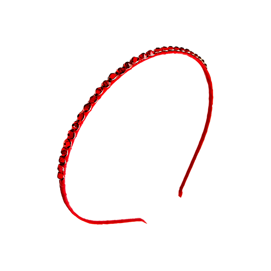 Crystal Headband - Red