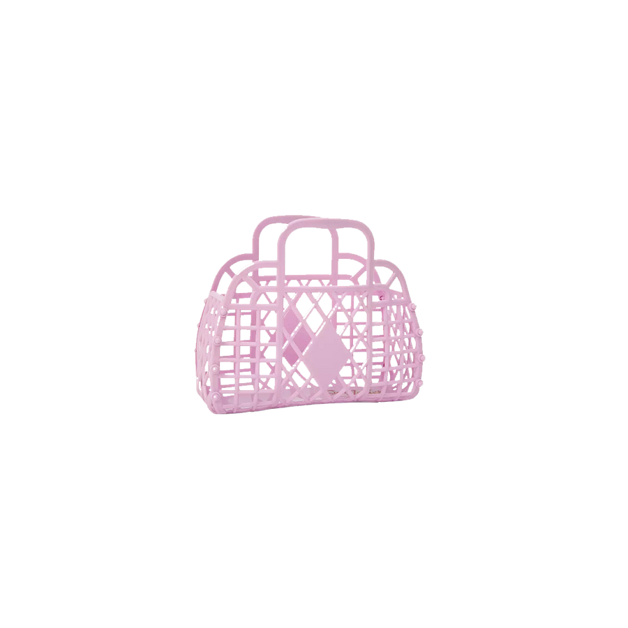 Retro Basket - Mini Lilac