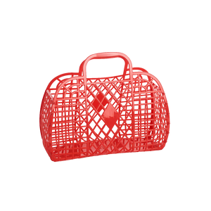 Retro Basket - Small Red