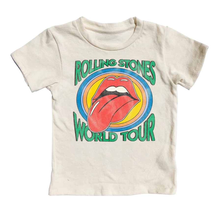 Rolling Stones Short Sleeve Tee - Dirty White