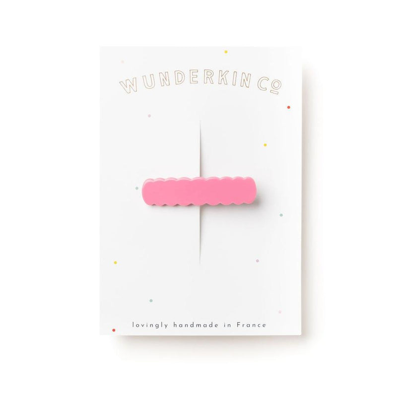 Pink Chicken Wunderkin Scallop Clip - Solid (Assorted) 