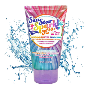 Pink Chicken Sea Star Sparkle Sunscreen Mermaid Coco Lime 